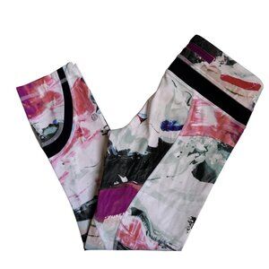 Lululemon Run: Inspire Crop II *All Full-On Luxtreme Pigment Wave Multi / Black
